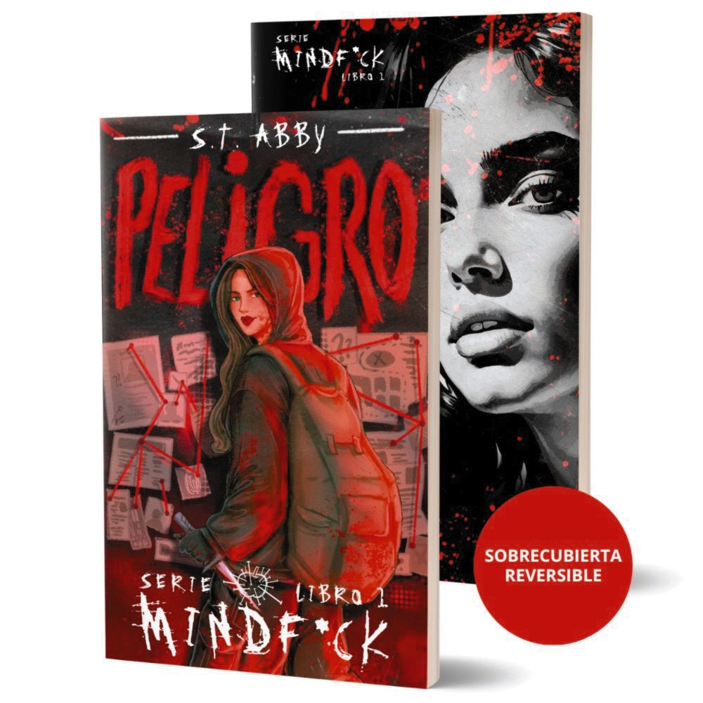 Portada de Libro Peligro Vol.1 [ Mindf*ck ] S.T. Abby [ En Español ] Original