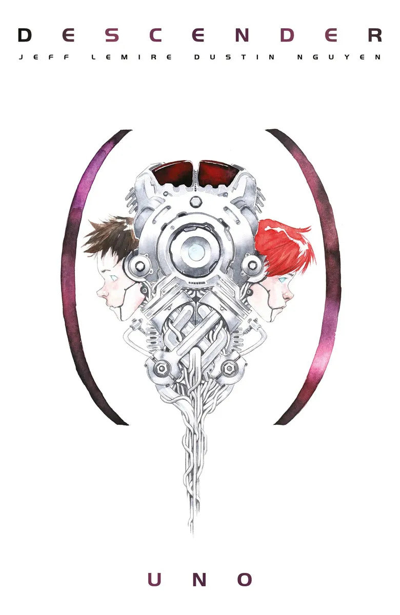 Portada de Cómic Descender Edición Integral Vol.1 [ Pasta Dura ] [ En Español ] Jeff Lemire, Dustin Nguyen