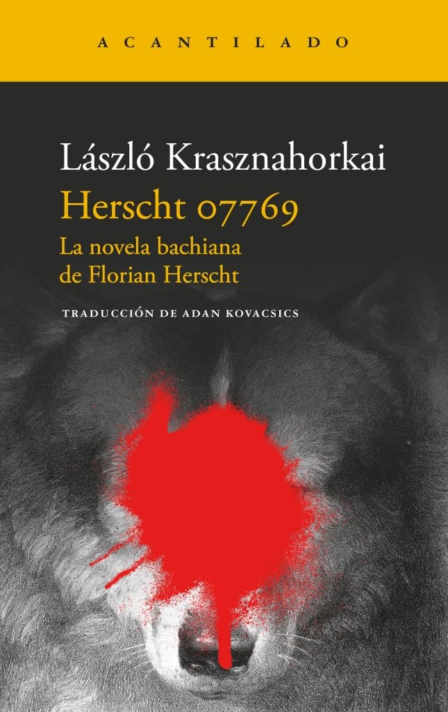 Portada de Herscht 07769: La novela bachiana de Florian Herscht
