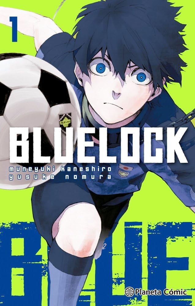 Portada de Pack Blue Lock Vol.1 + Llavero [ Blue Lock ] [ Pasta Dura ] [ En Español ] Muneyuki Kaneshiro, Yusuke Nomura