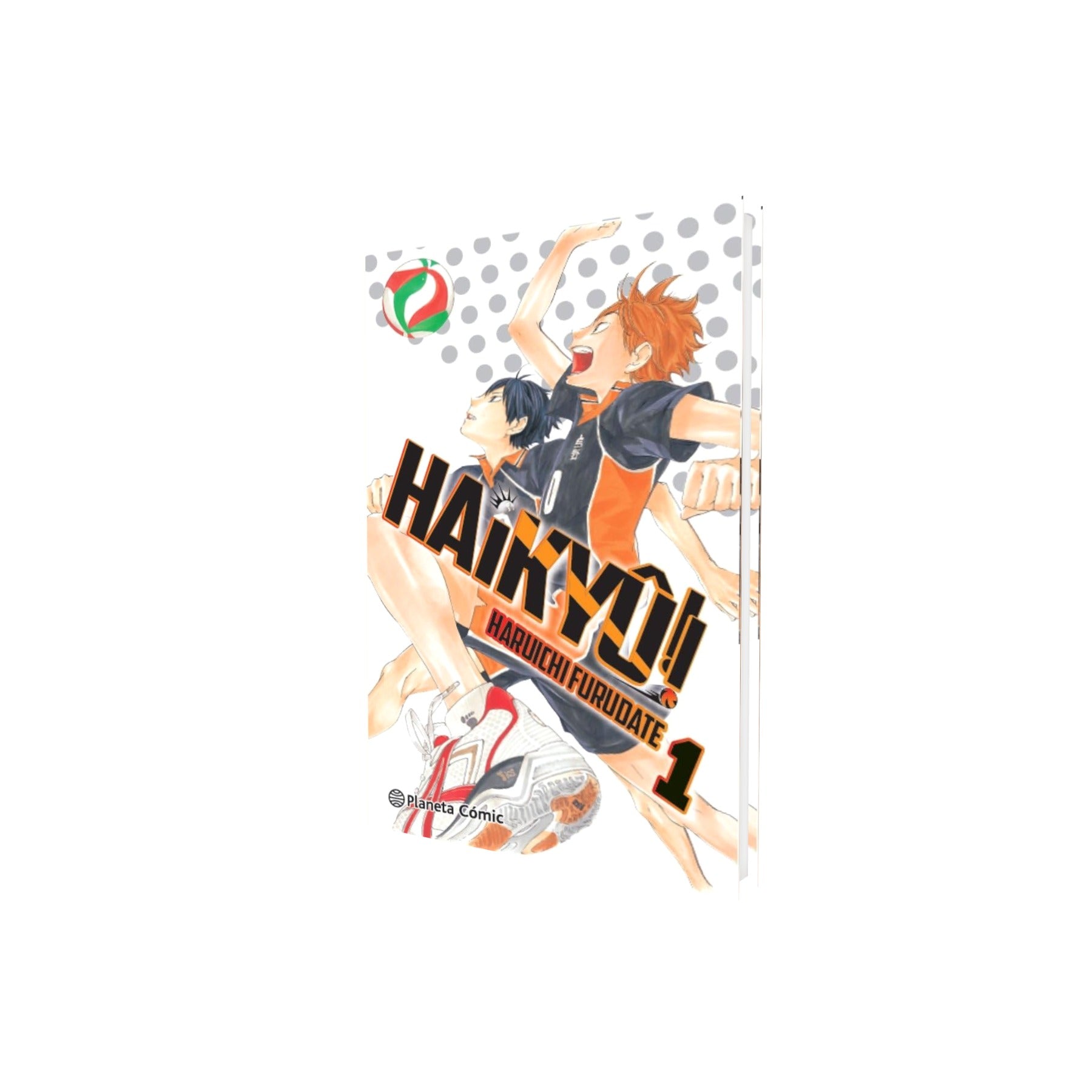 Portada de Pack Manga Haikyu!! Vol.1 + Llavero [ Pasta Dura ] [ En Español ] Haruichi Furudate
