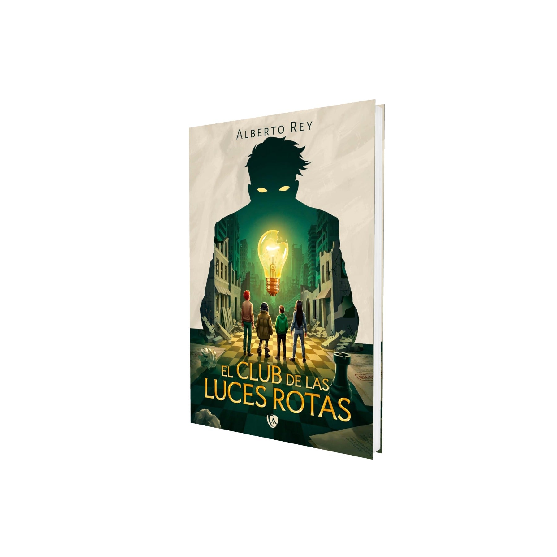 Portada de Libro El Club De Las Luces Rotas Alberto Rey [ En Español ] Original