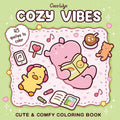 Portada de Libro Cozy Vibes: Coloring Book for Adults and Kids [ En Inglés ] Coco Wyo Original